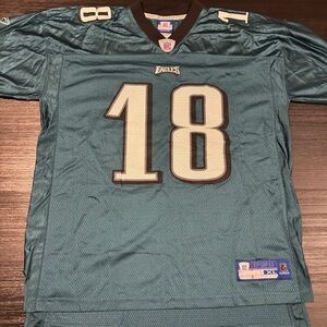 VINTAGE NFL Philadelphia Eagles Jersey Mens XL Donte Stallworth 18 Reebok